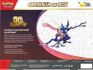 Pokémon TCG: 30th Celebration Scatola ex - Greninja ex