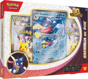 Pokémon TCG: 30th Celebration Scatola ex - Greninja ex