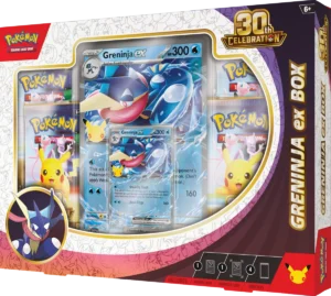 Pokémon TCG: 30th Celebration Scatola ex - Greninja ex