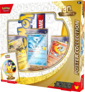 Pokémon TCG: 30th Celebration: Collezione con poster