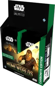 Star Wars Unlimited: Homeworlds - Scatola di buste Carbonite