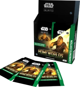 Star Wars Unlimited: Homeworlds - Scatola di buste Carbonite