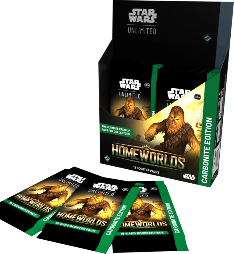 Star Wars Unlimited: Homeworlds - Scatola di buste Carbonite