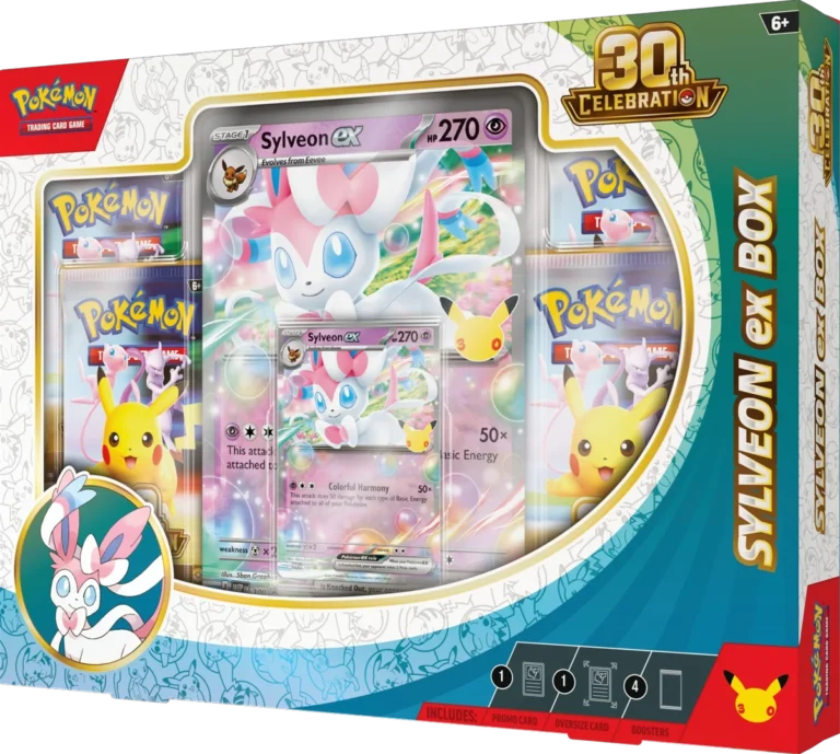 Pokémon TCG: 30th Celebration Scatola ex - Sylveon ex