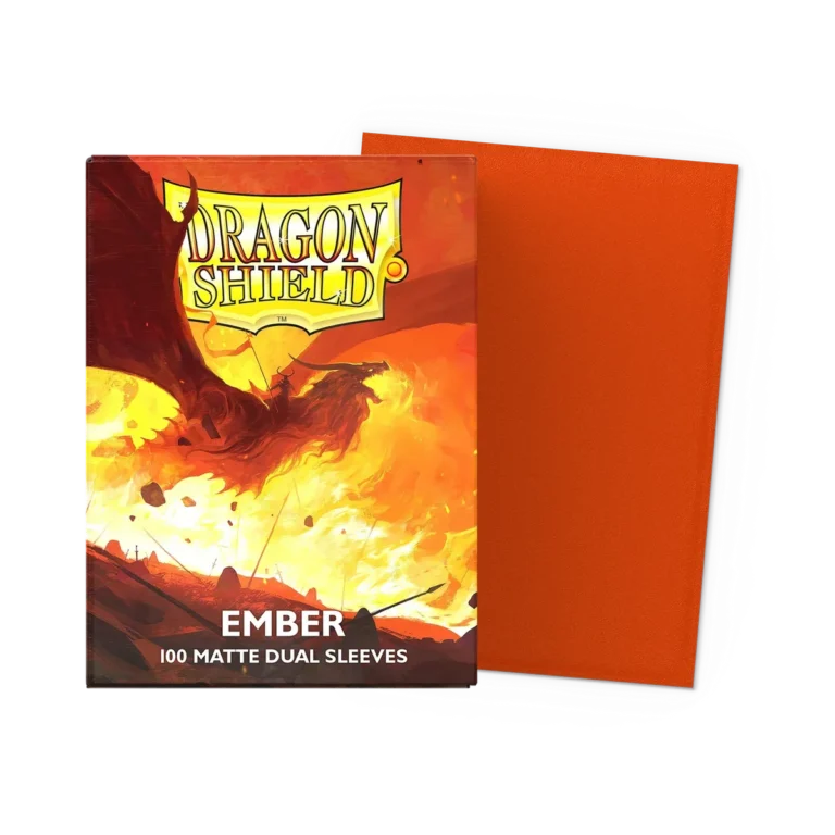 Dragon Shield Ember Bustine (100 pz.)