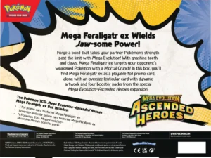 Pokémon Ascended Heroes: Mega Feraligatr Scatola ex