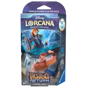 Disney Lorcana TCG: Ursula's Return Sapphire & Steel Mazzo iniziale