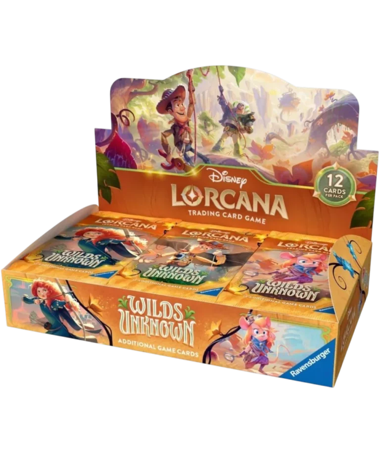 Disney Lorcana Wilds Unknown - Scatola di buste