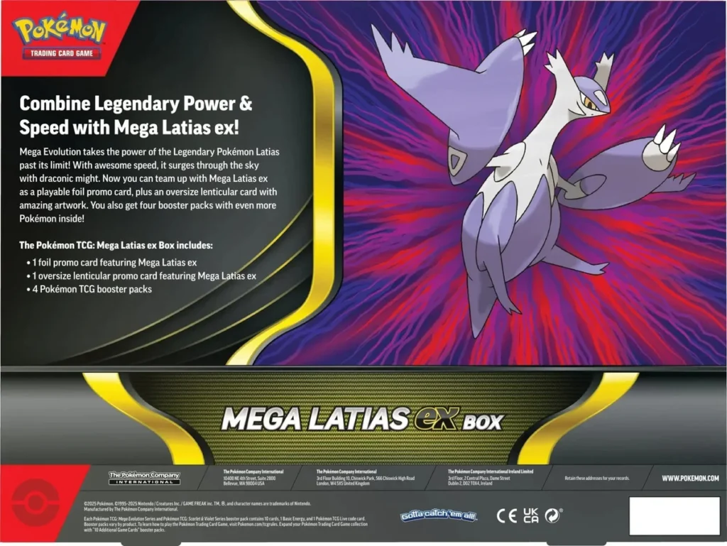 Pokémon TCG: Mega Latias Scatola ex