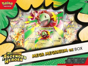 Pokémon Ascended Heroes: Mega Meganium Scatola ex