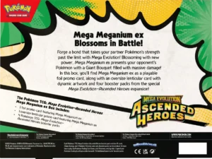 Pokémon Ascended Heroes: Mega Meganium Scatola ex