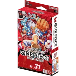 One Piece TCG: ST - 31 Scatola mazzo iniziale Rosso Monkey D. Luffy