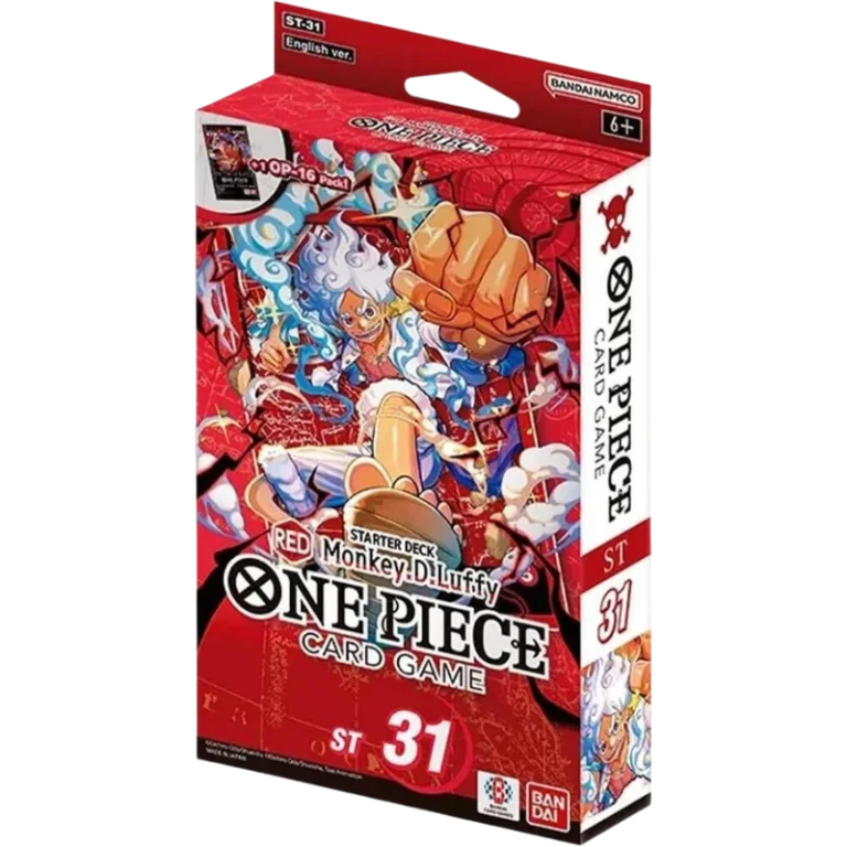 One Piece TCG: ST - 31 Scatola mazzo iniziale Rosso Monkey D. Luffy