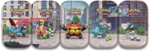 Pokémon TCG: Lumiose City Espositore di Mini scatola in metallo (10)