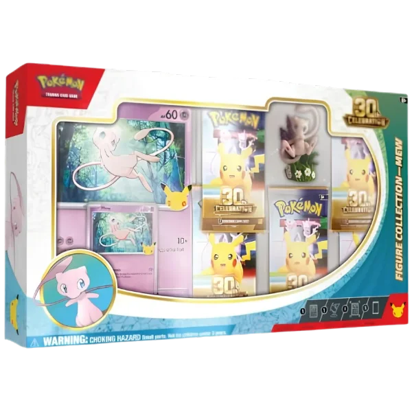 Pokémon TCG: 30th Celebration: Mew Collezione con statuetta