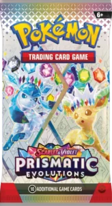 Pokémon TCG: Scarlet & Violet - Prismatic Evolutions - 6 Busta di espansione Confezione