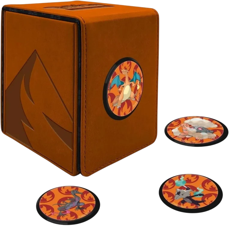 Ultra PRO Alcove Click Portamazzo Pokémon Fire