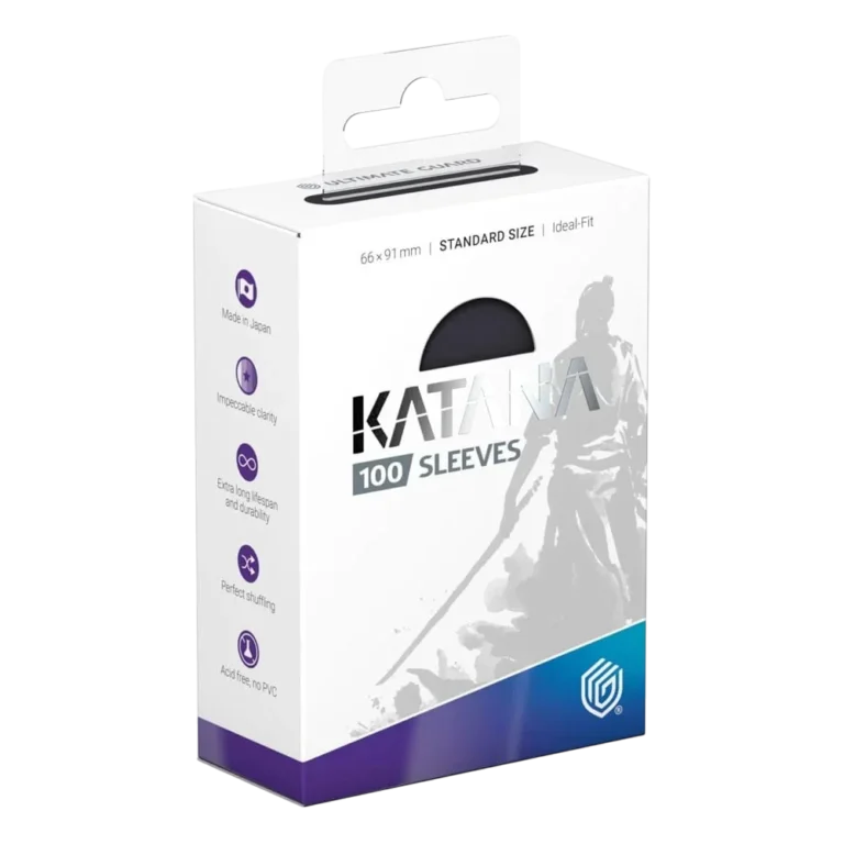 100 Ultimate Guard Katana Bustine (Obsidian Shard)