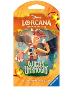 Disney Lorcana Wilds Unknown - Busta con confezione protettiva